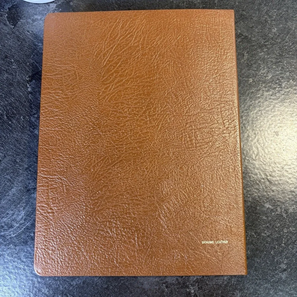 Dake's Annotated Reference Bible KJV Large Note Genuine Leather 5th Print 1987